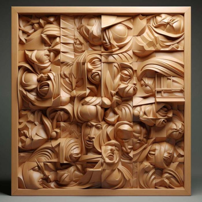 نموذج ثلاثي الأبعاد لآلة CNC 3D Art 